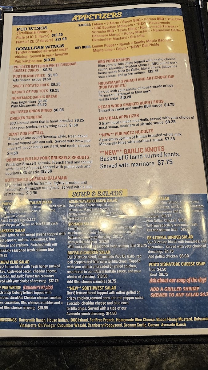 Next Door Pub & Pizzeria Menu - Image 5
